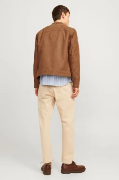 Jack & Jones Cazadora efecto piel nude Outlet