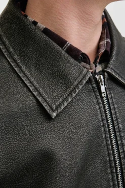 Jack & Jones Cazadora estilo biker negro Sale