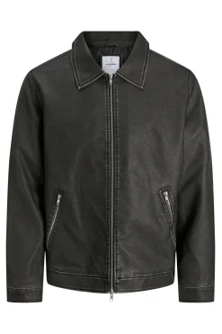 Jack & Jones Cazadora estilo biker negro Sale