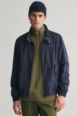 Gant Cazadora estilo Harrington Azul marino Clearance