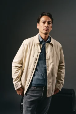 OOTO Cazadora estilo heritage Beige Hot