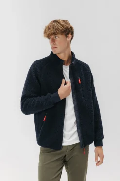 elPulpo Cazadora forro polar Vancouver Azul marino Hot