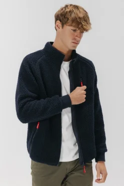 elPulpo Cazadora forro polar Vancouver Azul marino Hot