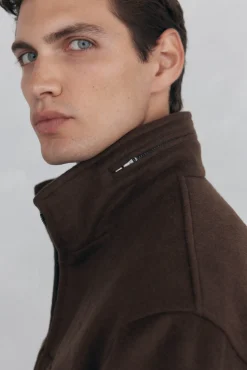 Pedro del Hierro Cazadora handmade lana Marr&oacute;n Best