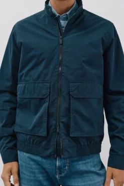 Cortefiel Cazadora ligera casual Azul marino Clearance