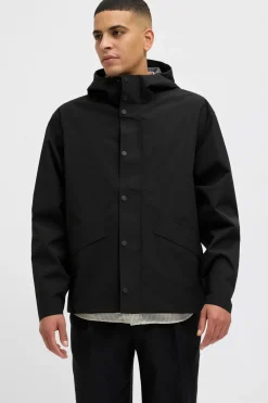 Jack & Jones Cazadora regular fit waterproof Negro Online