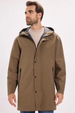 Jack & Jones Cazadora regular fit waterproof Marr&oacute;n Online
