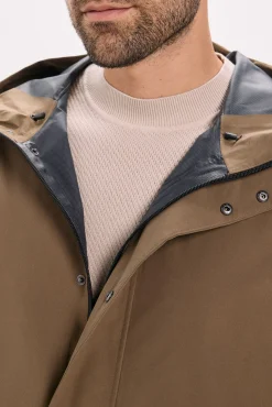 Jack & Jones Cazadora regular fit waterproof Marr&oacute;n Online