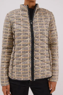 Cortefiel Cazadora reversible plumas Negro Clearance