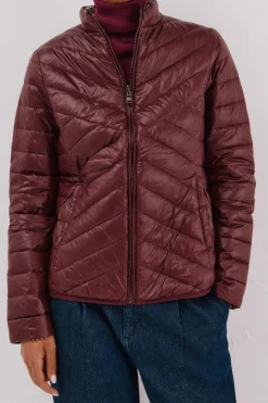 Cortefiel Cazadora reversible plumas Vino Outlet