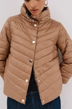 Cortefiel Cazadora reversible thermolite® Beige Clearance