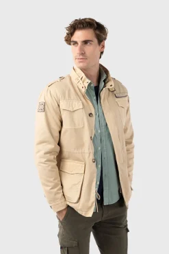 Williot Cazadora Sahariana Con Parches Beige Hot