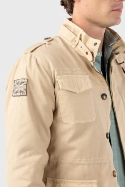 Williot Cazadora Sahariana Con Parches Beige Hot