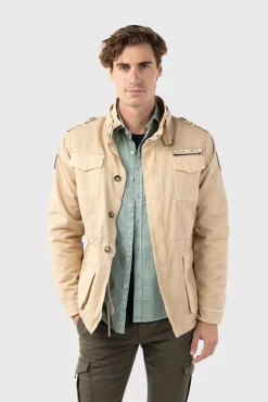 Williot Cazadora Sahariana Con Parches Beige Hot