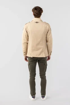 Williot Cazadora Sahariana Con Parches Beige Hot