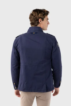 Williot Cazadora Sahariana Con Parches Azul marino Best