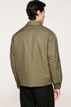 Selected Cazadora técnica repelente al agua Verde oscuro Hot