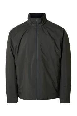 Selected Cazadora técnica resistente al agua Gris oscuro Best