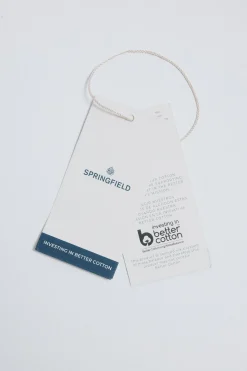 Springfield Cazadora vaquera algodón azul Discount