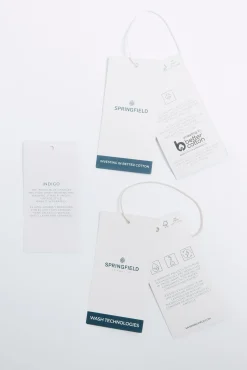 Springfield Cazadora vaquera básica turquesa