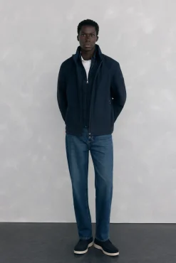 Pedro del Hierro Cazadora vistas desmontables Azul Sale