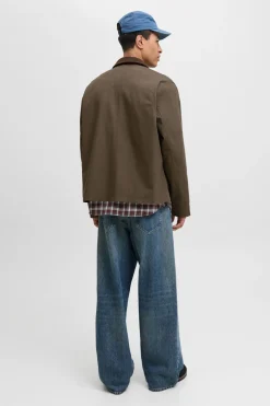 Jack & Jones Cazadora worker marr&oacute;n