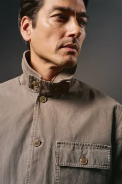 OOTO Cazadora worker cuello pana Kaki Hot