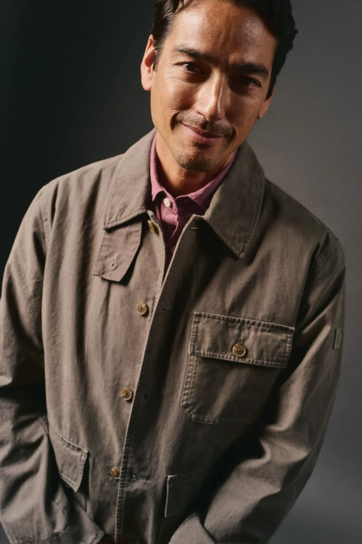 OOTO Cazadora worker cuello pana Kaki Hot