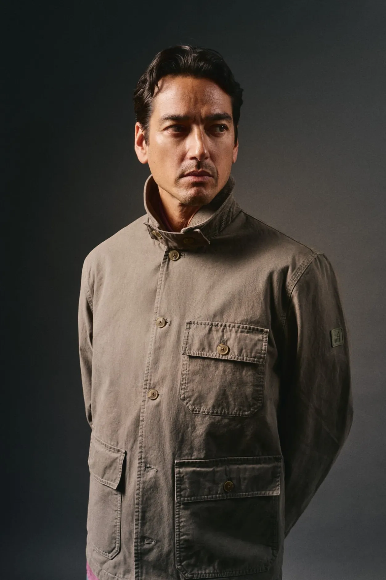 OOTO Cazadora worker cuello pana Kaki Hot