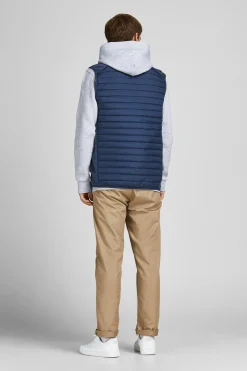 Jack & Jones Chaleco acolchado azul Clearance