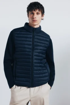 Springfield Chaleco acolchado azul Online