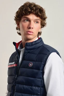 Valecuatro Chaleco acolchado banda Azul marino Hot