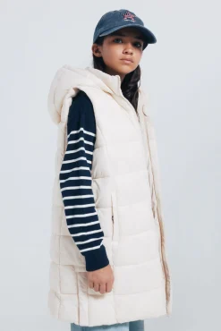 Springfield Kids Chaleco acolchado niña marr&oacute;n Sale