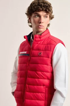 Valecuatro Chaleco acolchado banda Rojo Discount