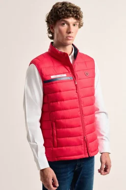 Valecuatro Chaleco acolchado banda Rojo Discount