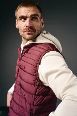 OOTO Chaleco acolchado ultralight Granate