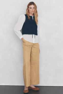 Pedro del Hierro Chaleco corto Azul Outlet