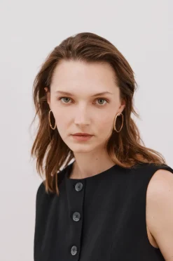 Cortefiel Chaleco cuello redondo Negro New