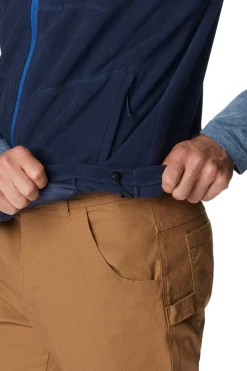 Columbia Chaleco de forro polar Fast Trek™ para hombre Azul marino Clearance