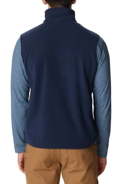 Columbia Chaleco de forro polar Fast Trek™ para hombre Azul marino Clearance
