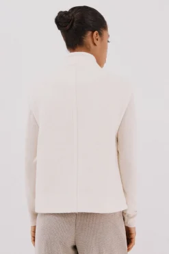 Cortefiel Chaleco de mujer oversize Marfil New