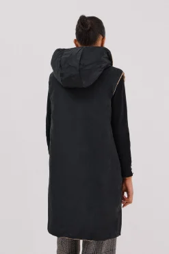 Cortefiel Chaleco largo reversible Beige Outlet