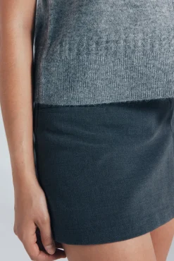 Springfield Chaleco punto trenzas nude