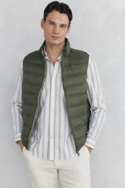 Pedro del Hierro Chaleco ultraligero Verde Hot