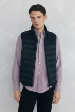 Pedro del Hierro Chaleco ultraligero Negro Sale