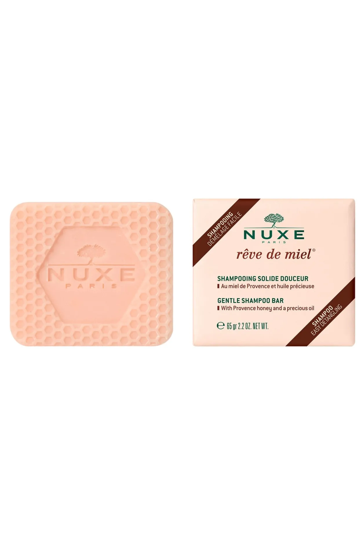 Nuxe Champú sólido suaverêve de miel 65 gr Naranja Discount