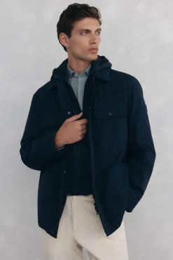 Pedro del Hierro Chaqueta 4 bolsillos con vistas Azul Outlet