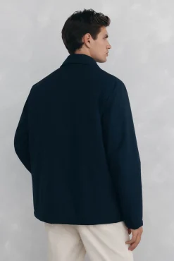 Pedro del Hierro Chaqueta 4 bolsillos con vistas Azul Outlet