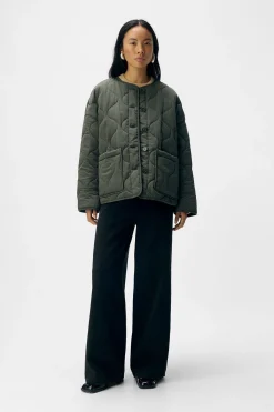 Object Chaqueta acolchada Verde Discount