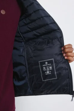 Springfield Chaqueta acolchada azul Sale